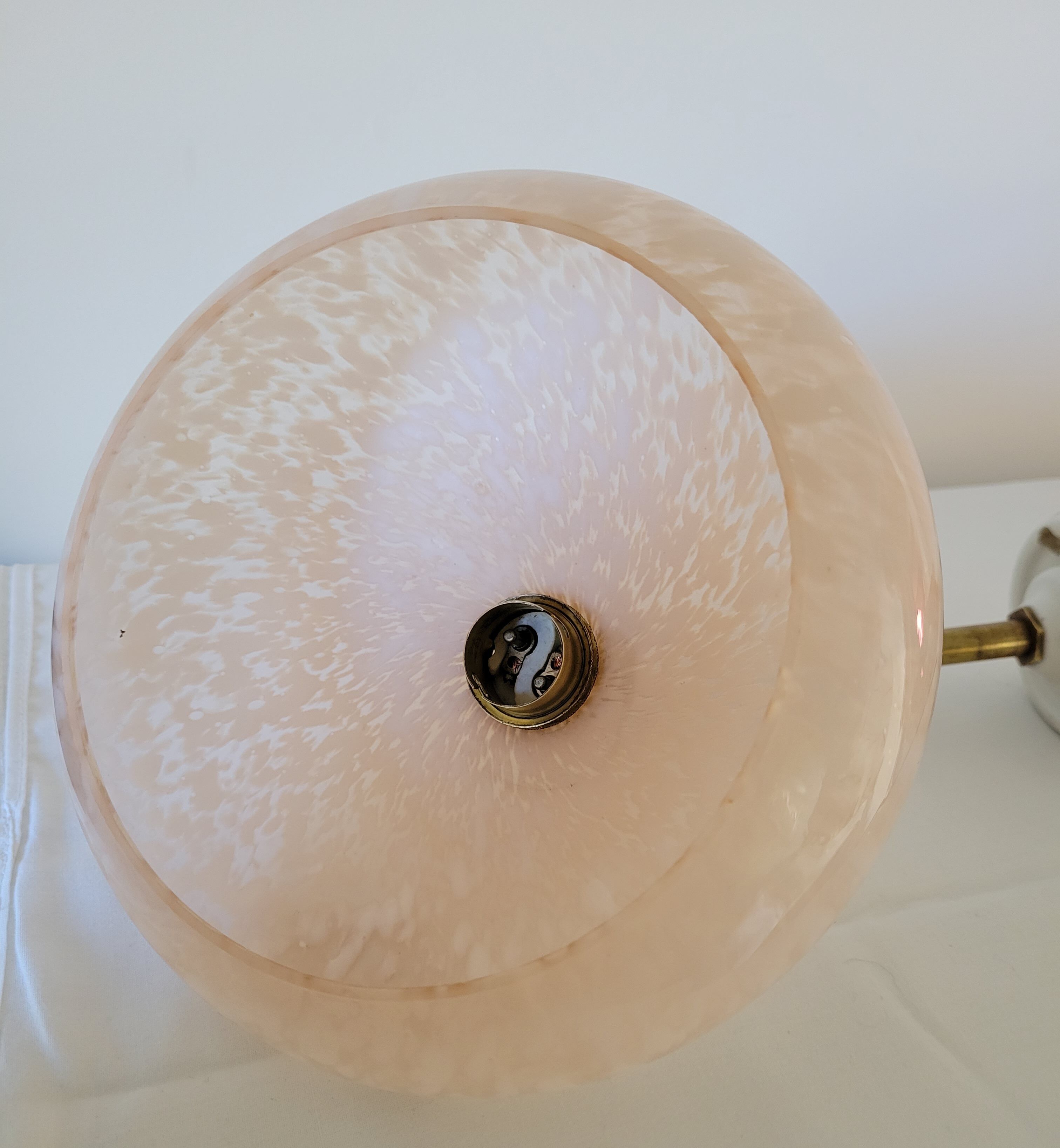 Clichy glass wall lamp
