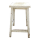 Weathered workshop stool
