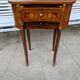Louis XV style rosewood marquetry table