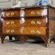 Commode en placage de bois de rose et palissandre, bronze doré, marbre de Rance, Louis XV