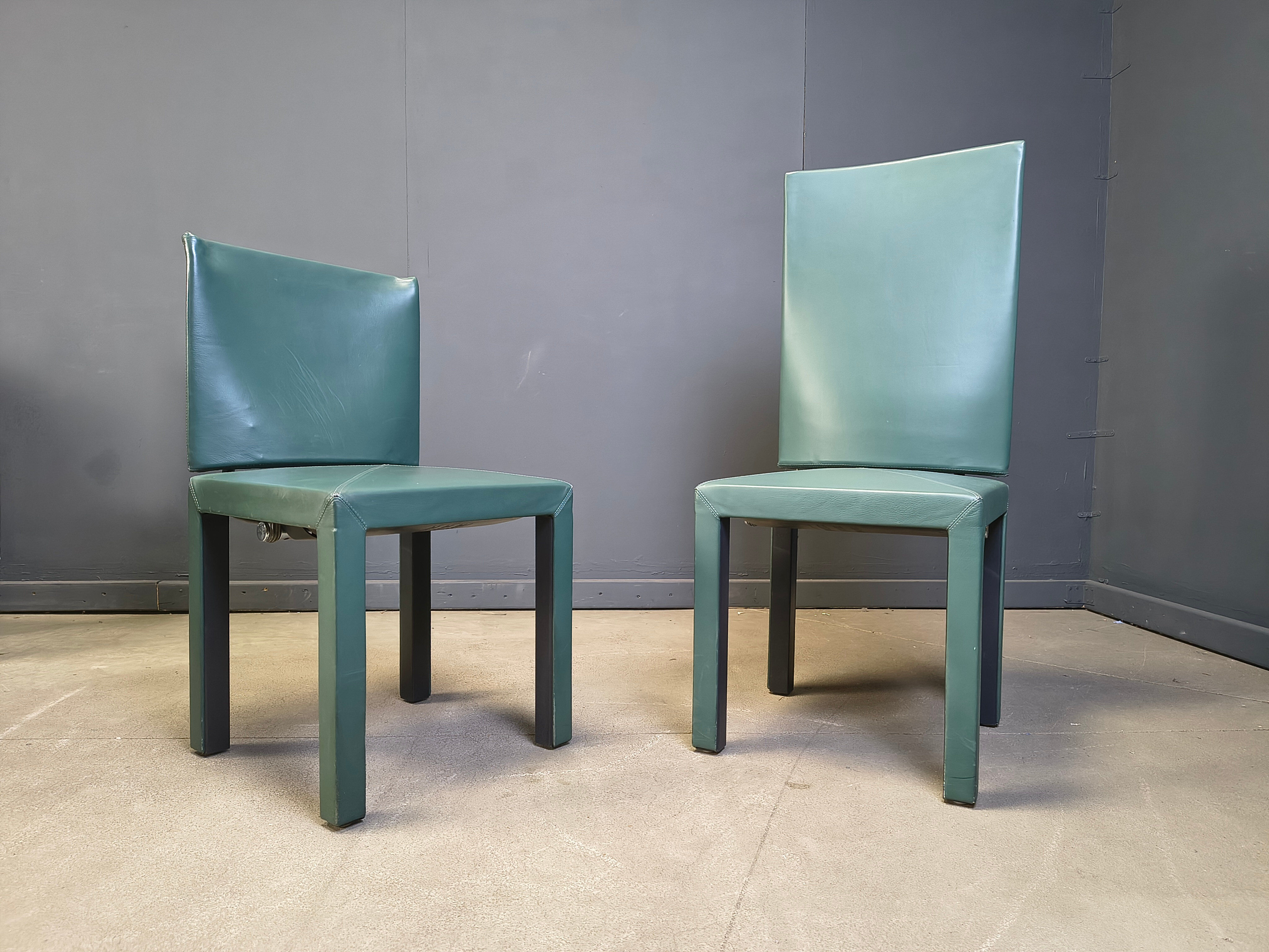 Arcadia dining chairs by Paolo Piva for B&B Italia set of 10