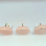 Appliques verre de Clichy moucheté