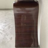 Art Deco style console with mahogany marquetry