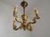 French Empire Style Bronze 4-Light Chandelier with Swan Detail Arms