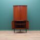 Corner cabinet in mahogany, Danish design, 1970s, production: Denmark