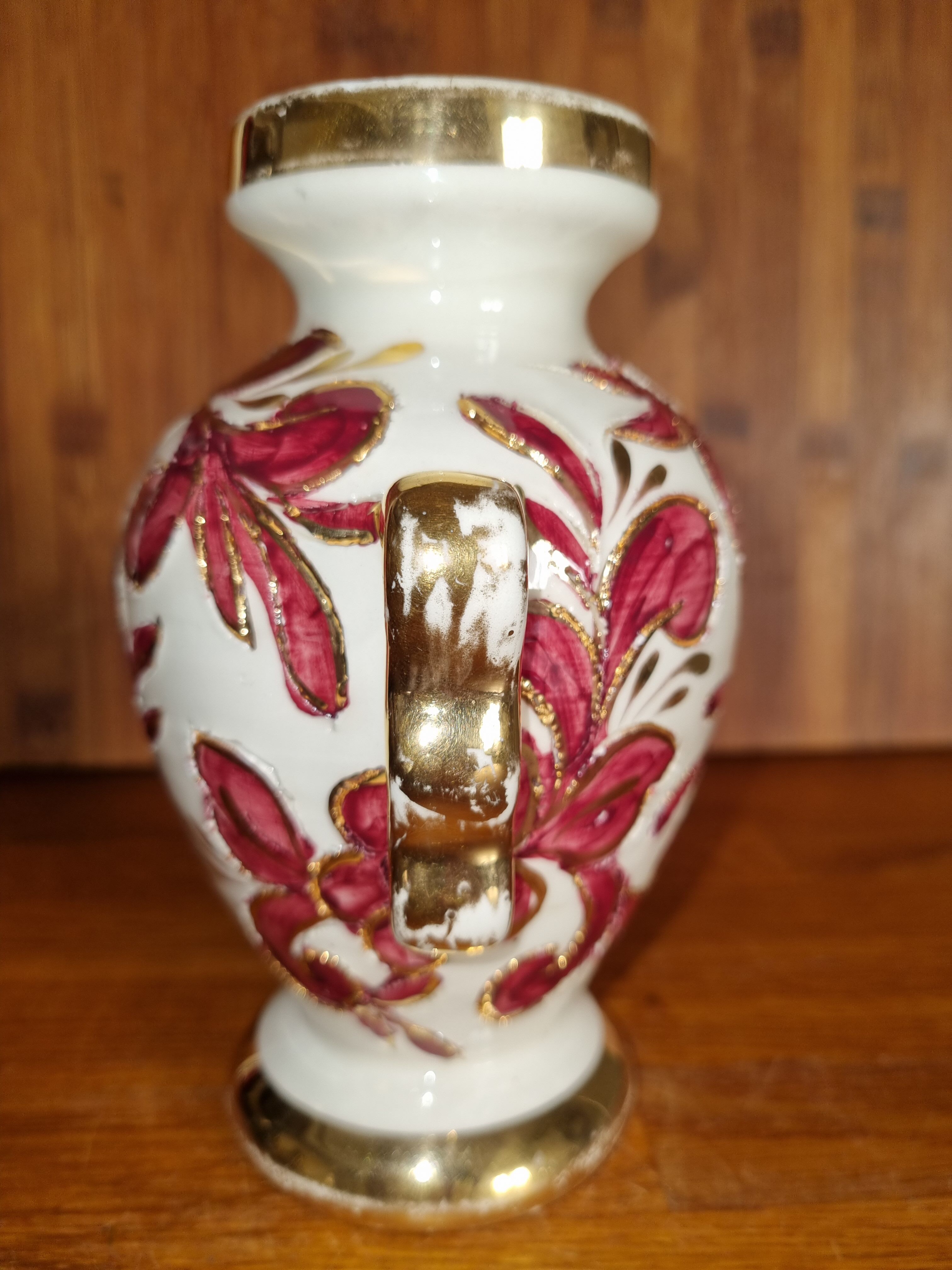 Vintage vase signed Pugi in Vallauris 50s - 60s