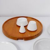 Ceramic "Pyramid" table service by Pierre Cardin - circa 1969