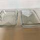 Butter dish with geometric pattern lid