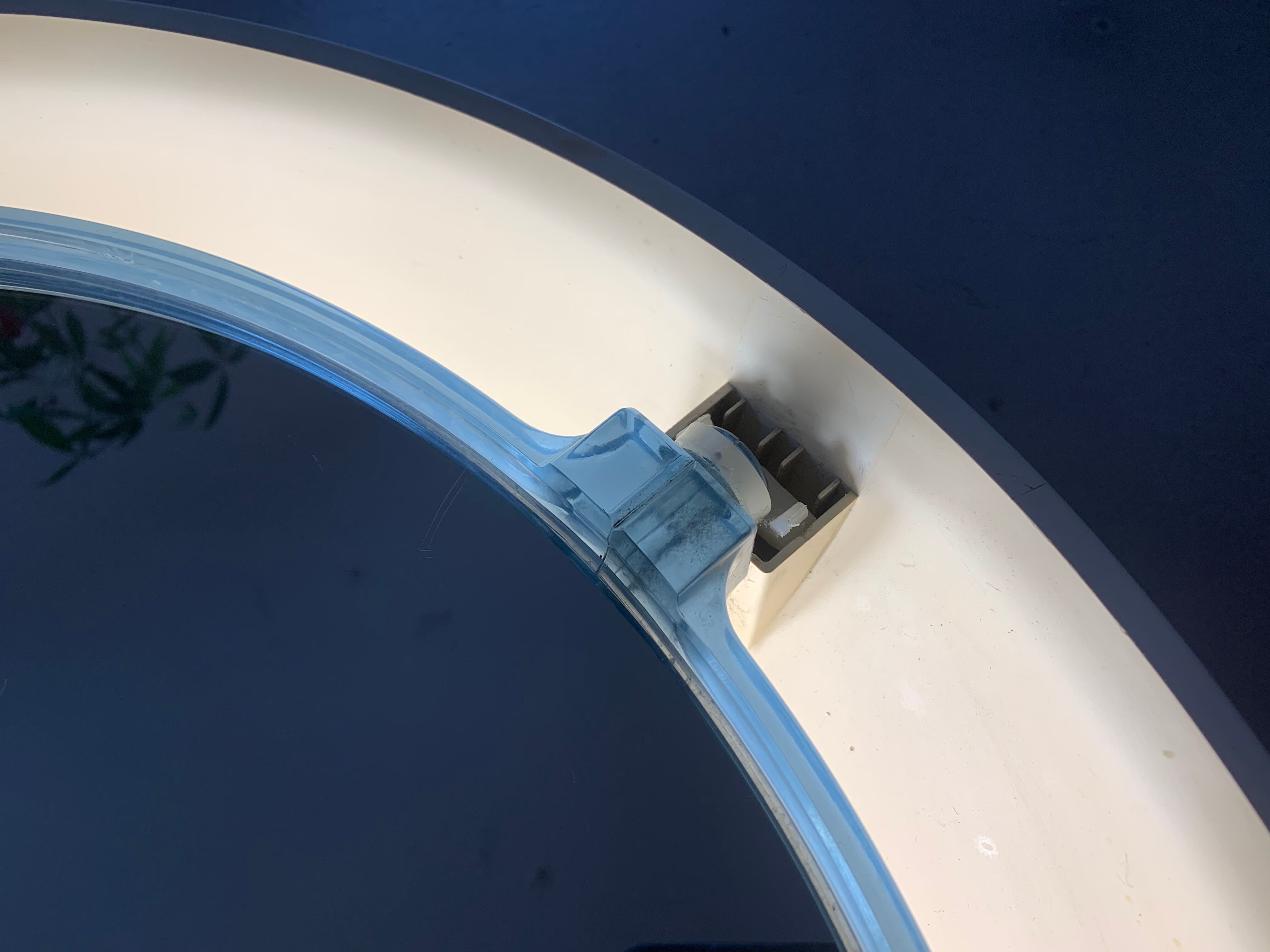 Allibert vintage light mirror 62cm