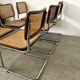 Lot de 6 chaises Cesca B32 Marcel Breuer, 1970
