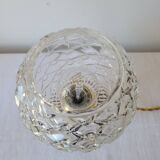 Bronze and glass lamp