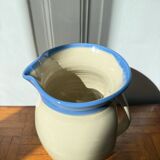Glacier blue ceramic jug