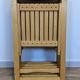 Lot de 4 chaises pliantes vintages en hêtre