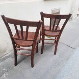Paire de chaises bistrot