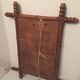 Vintage miroir barbier 1900 bambou ancien