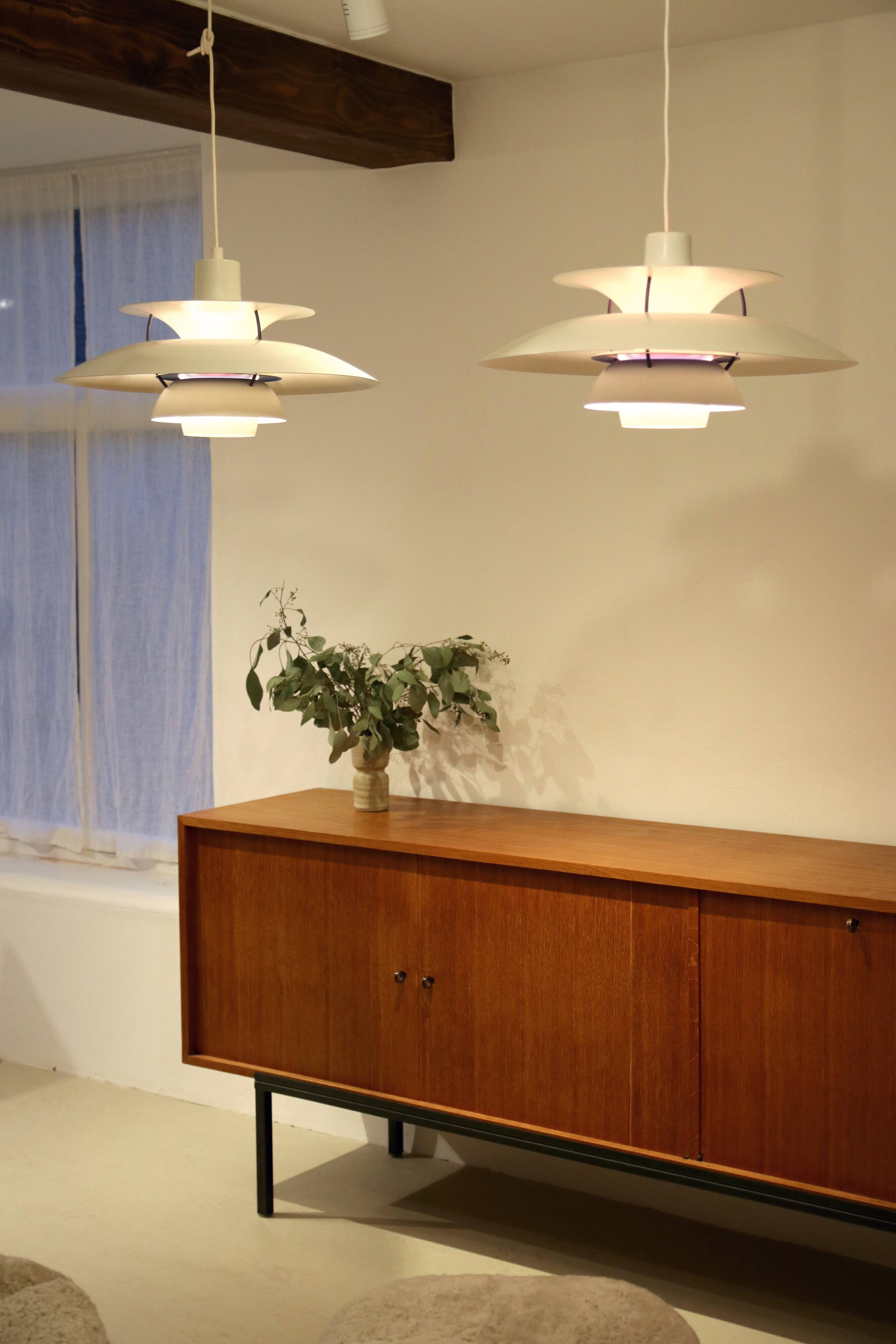 Poul Henningsen PH5 pendant lamps for Louis Poulsen