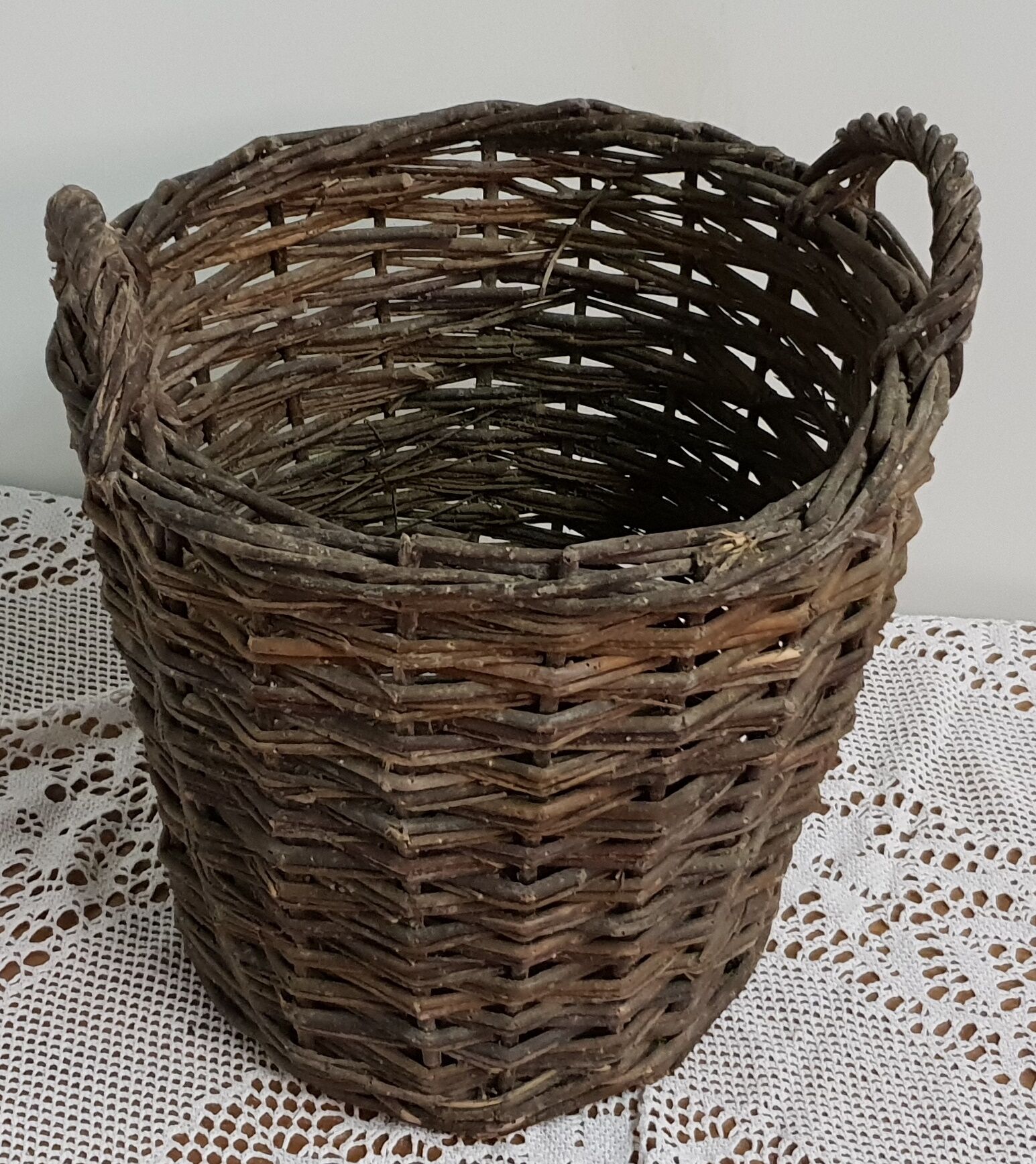 Old harvest basket