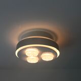 Round ceiling lamp white and grey Raak Holland