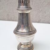 Silver-plated metal sugar shaker