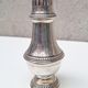 Silver-plated metal sugar shaker