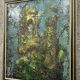 Russian School 1997: modernist oil on canvas