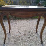 Table a jeux XIXe de style louis XV