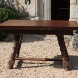 Oak table with extensions