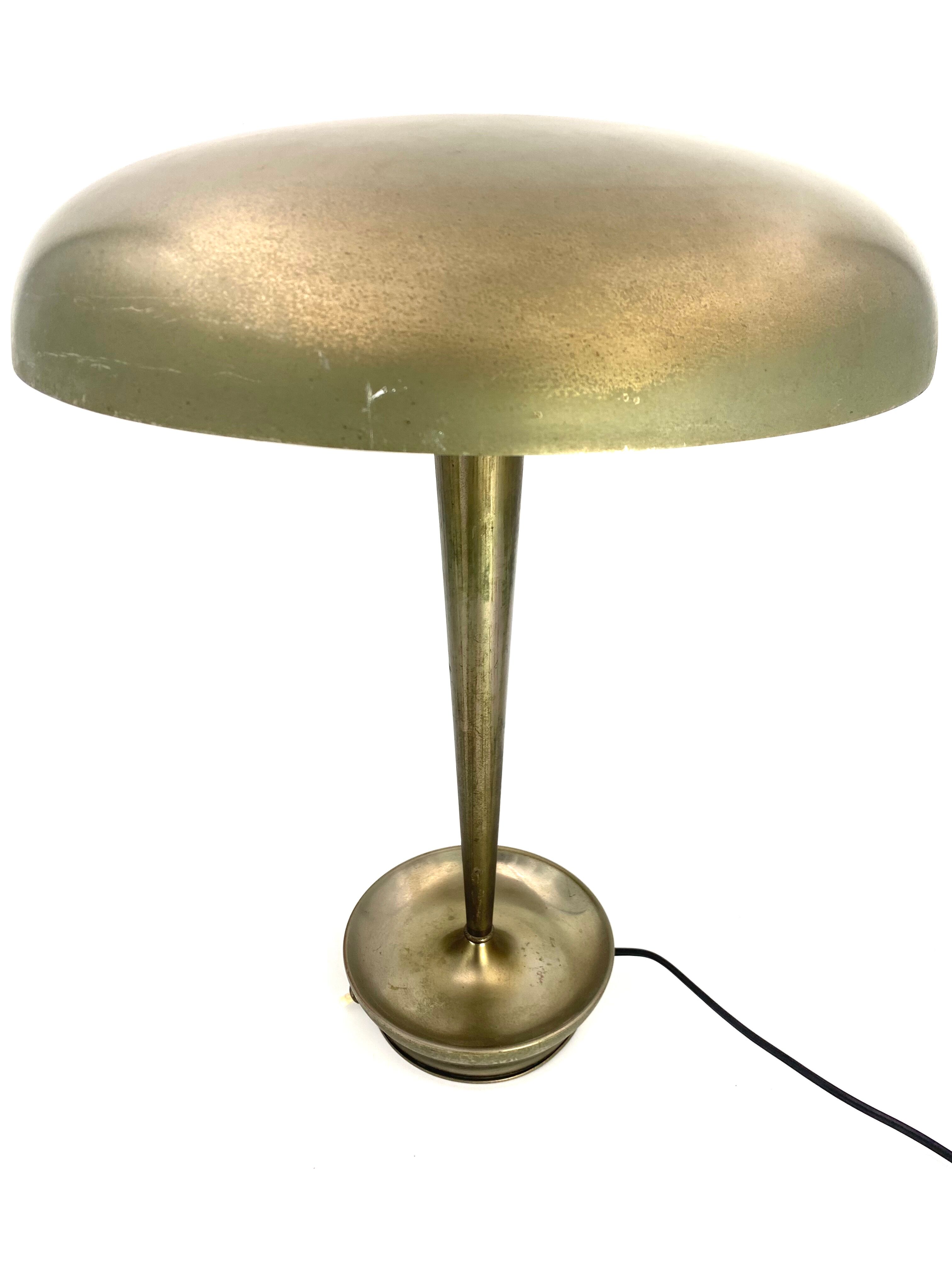 Executive desk lamp model D 4639, Stilnovo, Milan Italy, circa 1950