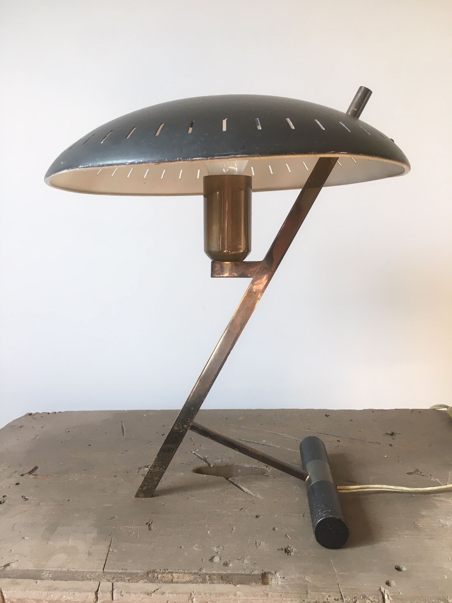 Lampe Z de Louis Kalff pour Philips, circa 1955