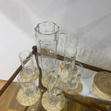 Octime set from Luminarc 7 pieces, a pitcher and 6 glasses.