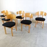 Chaises de salle à manger vintage Ikea par Niels Gammelgaard, 1990