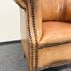 Classic Club Chair in Vintage Sheepskin Leather