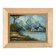 Oil on canvas Mountain Landscape & Lake – Montparnasse Frame – Year