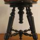 Napoleon III period piano stool