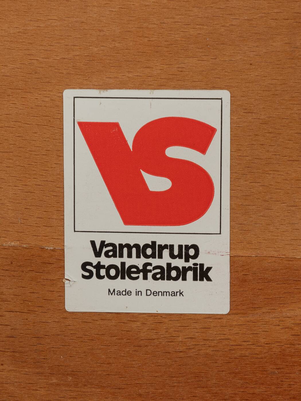 1970s dining chairs, Vamdrup Stolefabrik
