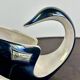 Ambient lamp / night light in the shape of a swan by verceram 1950