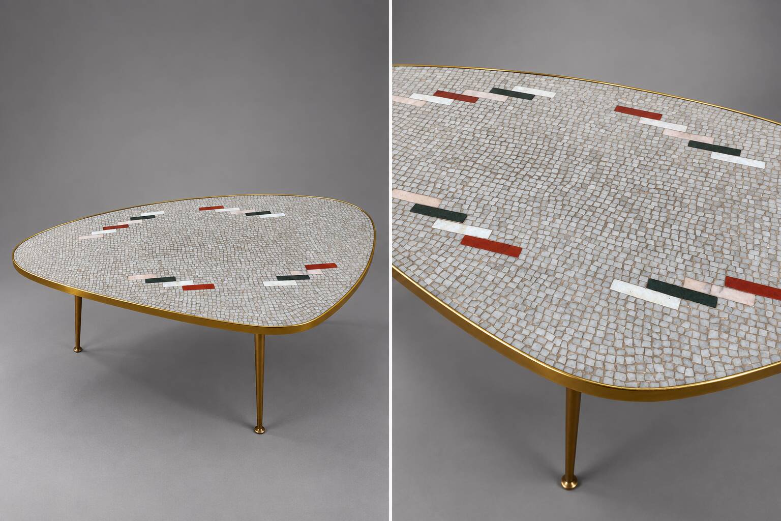 Mosaic coffee table - Berthold Muller