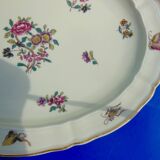 Oval porcelain flat stamped bernardaud