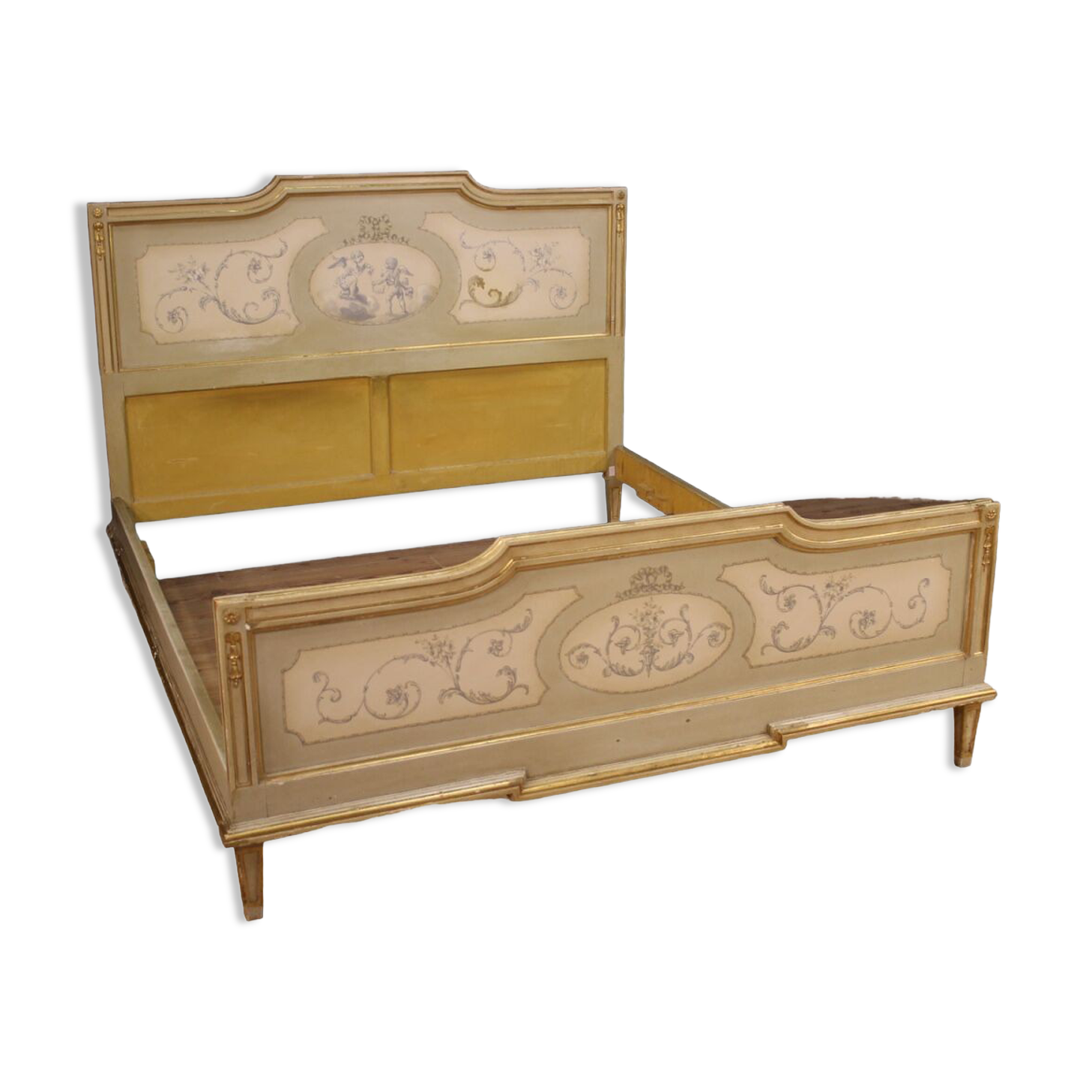Venetian double bed in Louis XVI style