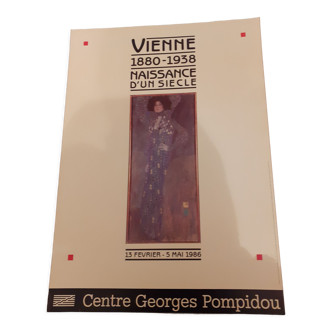 Affiche Vienne 1880 - 1938 Naissance d'un siecle