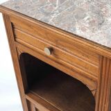 Bedside 1920 gray marble