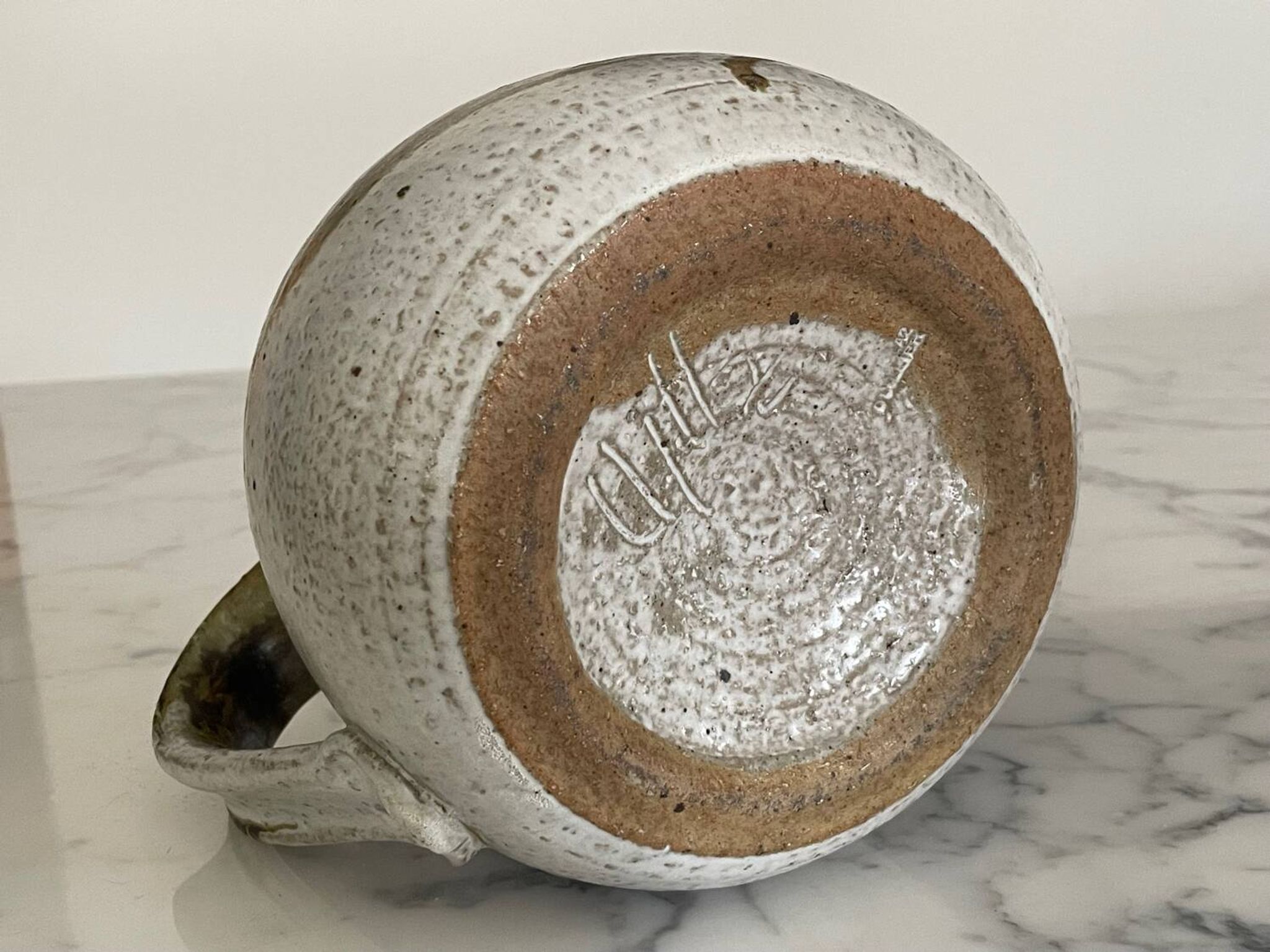 Pichet céramique émaillé par Édouard Chapallaz 1970
