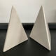 Pair of vintage ceramic bookends 70s