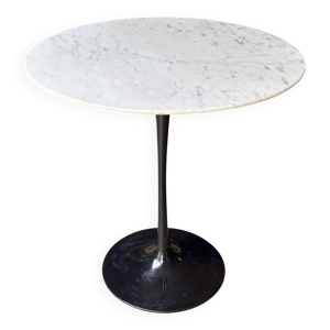 Table d'appoint, basse - marbre noir