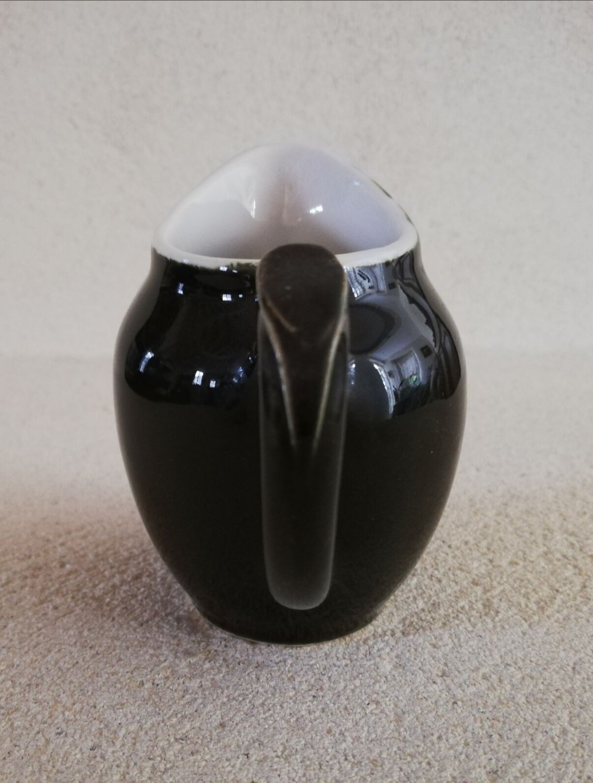 Mehun porcelain milk jar 1940s