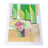 Color lithograph signed René Génis