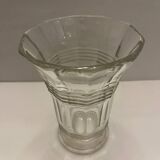 Vintage molded glass vase