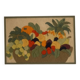 Tapisserie «Ma Corbeille de Fruits»