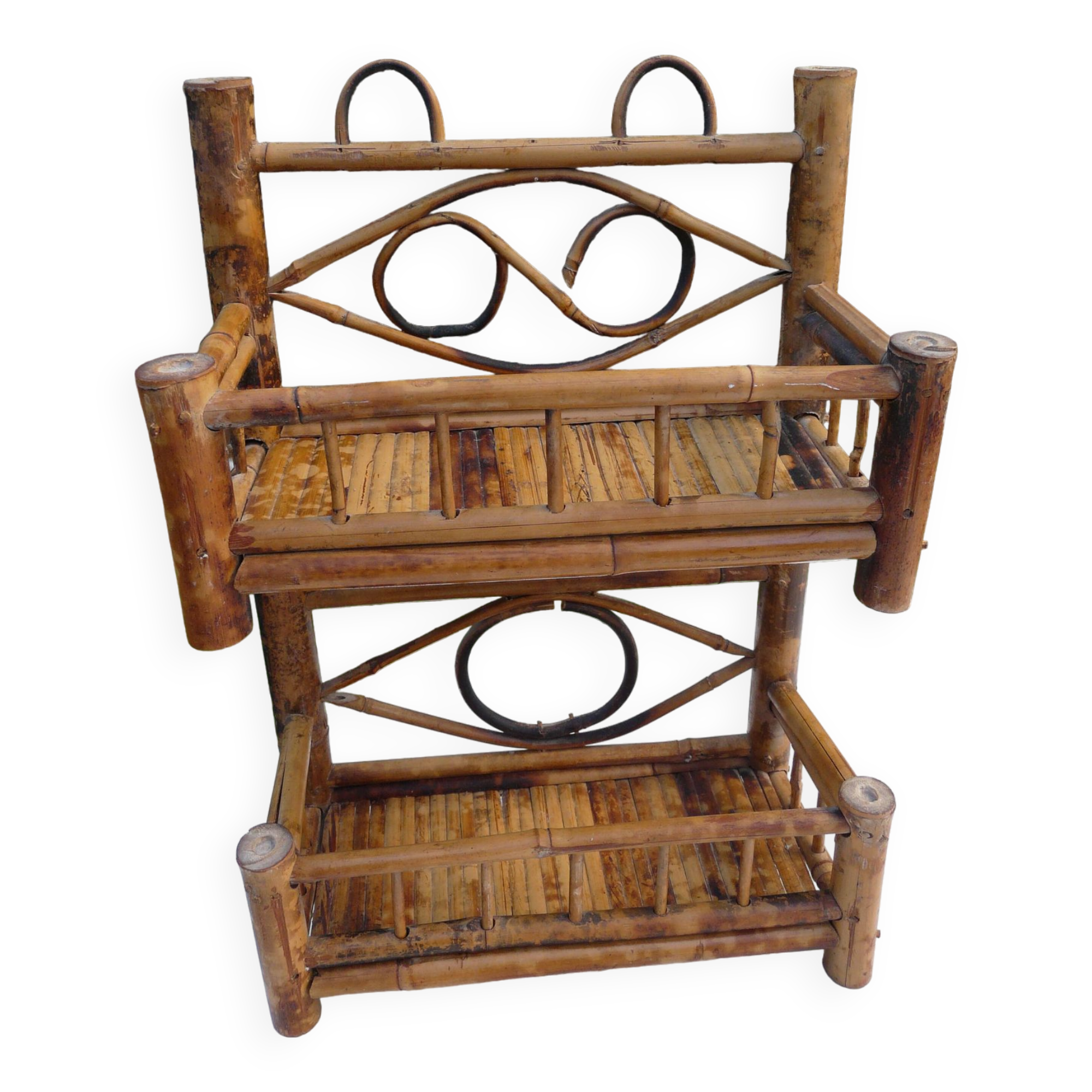 Bamboo shelf 70 wall or standing