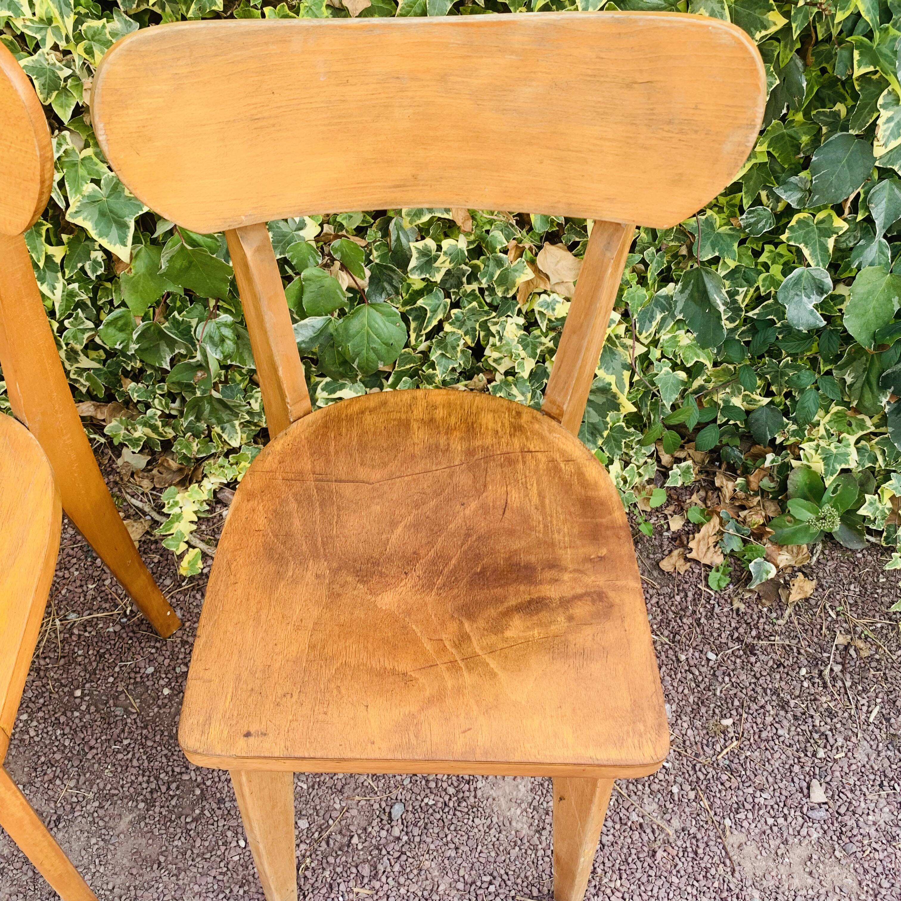 Set of 4 bistro chairs